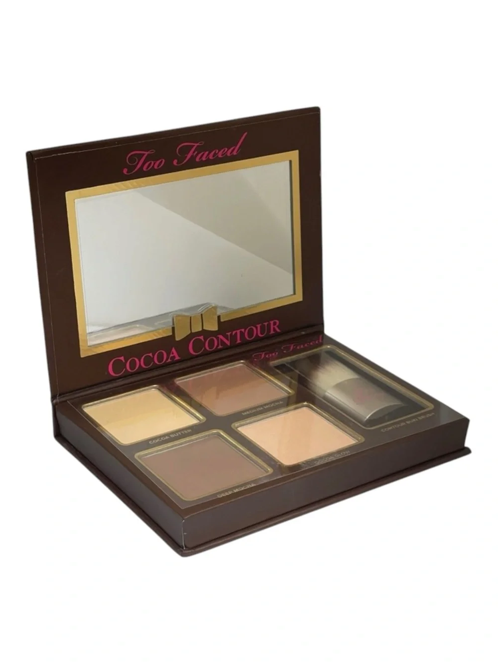 VHTF: new Too Faced ㋛ Cocoa Contour Face Palette Kit ㋛ Baby Buki Brush ㋛ 4 Color